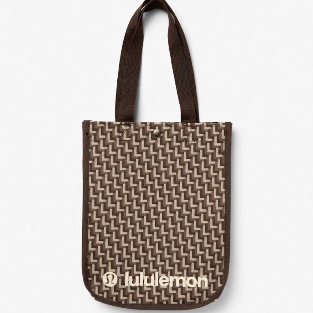 *NEW Lululemon Small Reusable Tote Bag LIMITED EDITION Made to Feel Graphic